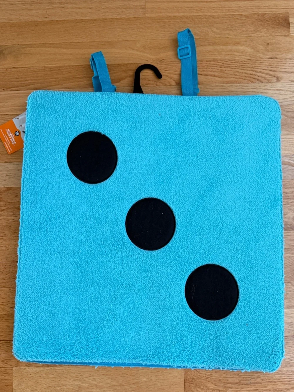 NWT Dice Costume  Target Hyde & Eek Fuzzy Dice Turquoise Costume One Size